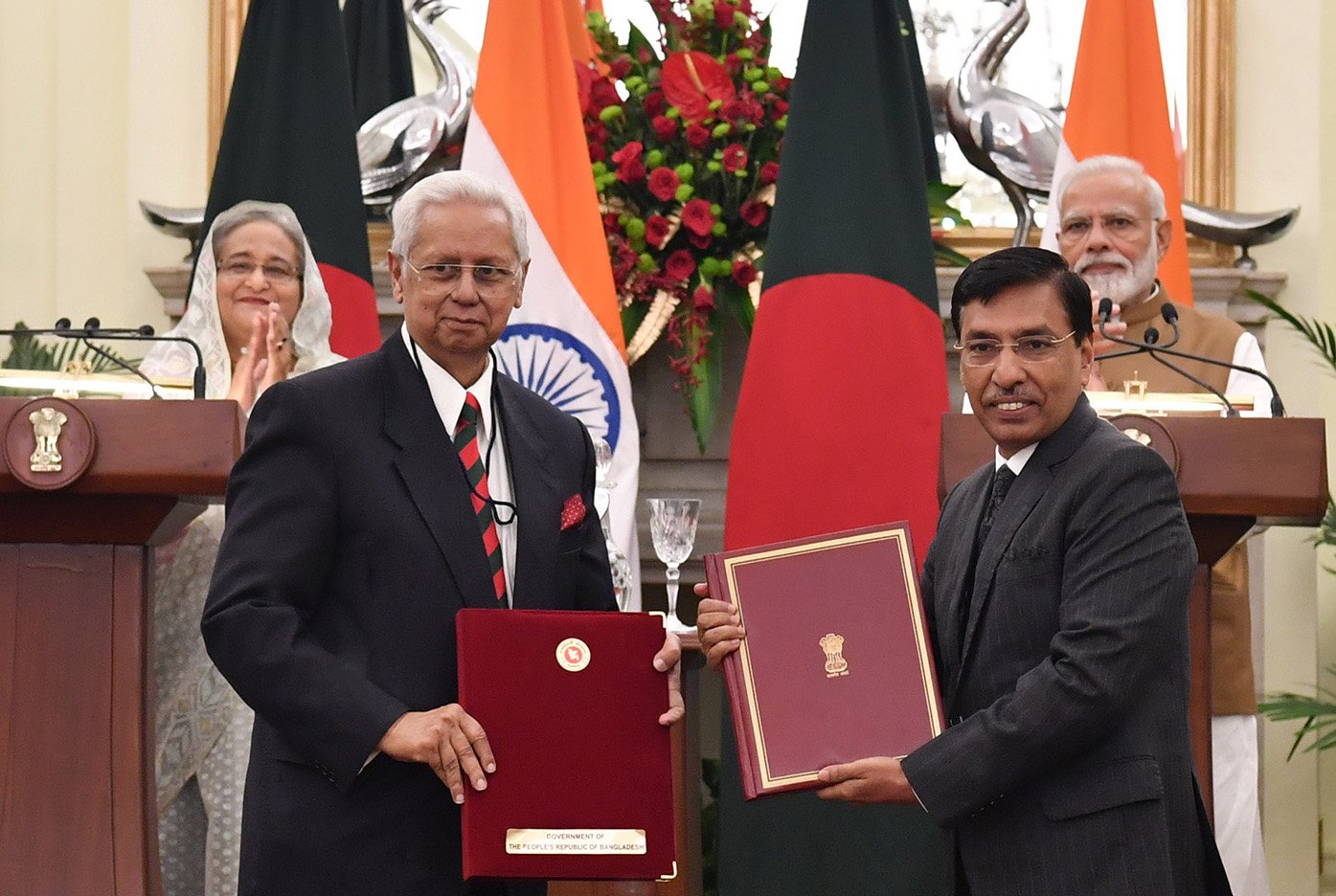 List of MoUs/Agreements exchanged during Official Visit of PM of Bangladesh to India
