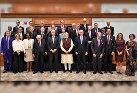 Photo of PM meets members of JP Morgan International Council