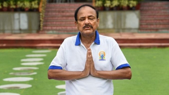 Vice President urges educational institutions to include Yoga in online learning programmes Vice President urges educational institutions to include Yoga in online learning programmes
