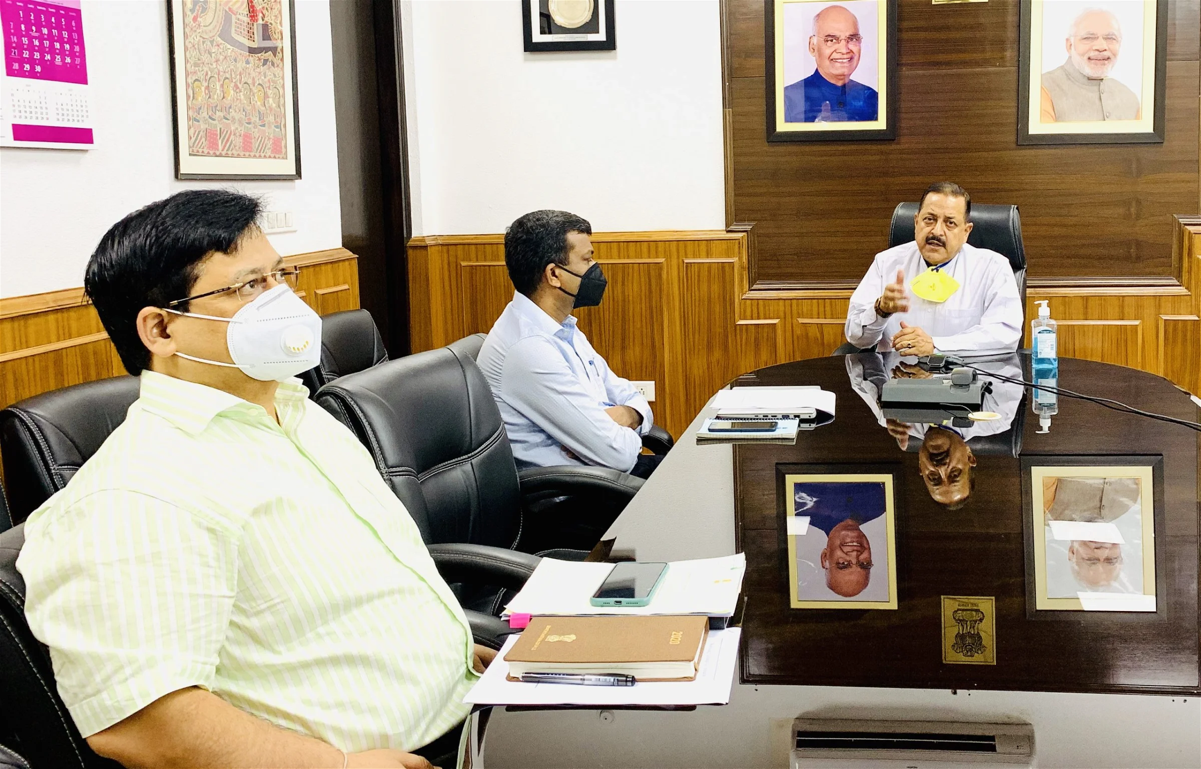 The preparatory meeting was attended by Dr. K.Shivaji, Secretary DARPG, V.Srinivas Additional Secretary DARPG, Smt. Jaya Dubey Joint Secretary DARPG and Chairman and Managing Director BSNL Shri P.K.Purwar.