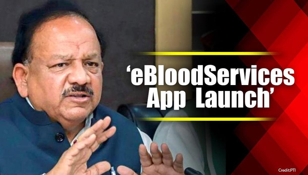Photo of Dr. Harsh Vardhan launches Indian Red Cross Society’s ‘eBloodServices’ Mobile App
