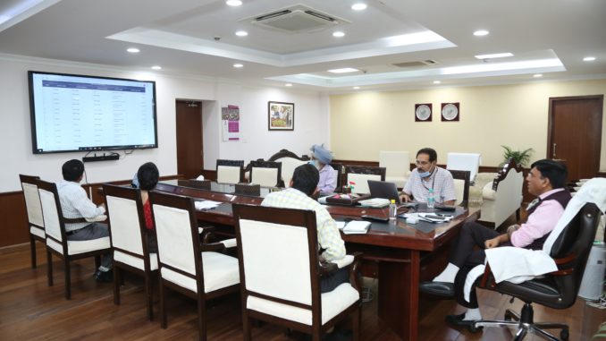 Shri Mandaviya Reviews Revival progress of 5 Fertilizers Plants Shri Mandaviya Reviews Revival progress of 5 Fertilizers Plants