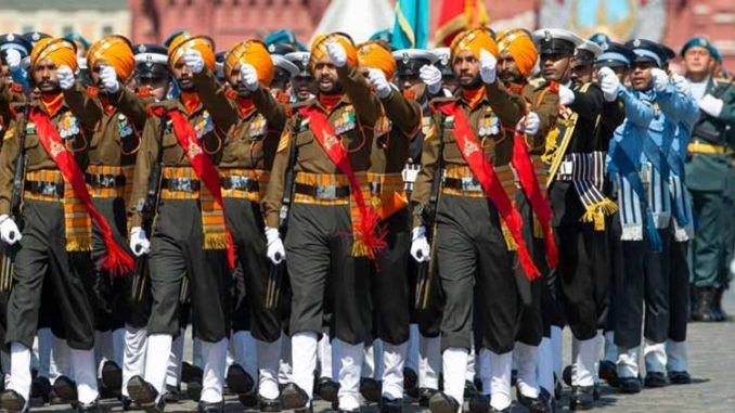 INDIAN ARMED FORCES CONTINGENT PARTICIPATED IN VICTORY DAY PARADE AT MOSCOW, RUSSIA INDIAN ARMED FORCES CONTINGENT PARTICIPATED IN VICTORY DAY PARADE AT MOSCOW, RUSSIA