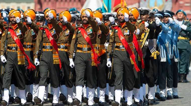 INDIAN ARMED FORCES CONTINGENT PARTICIPATED IN VICTORY DAY PARADE AT MOSCOW, RUSSIA
