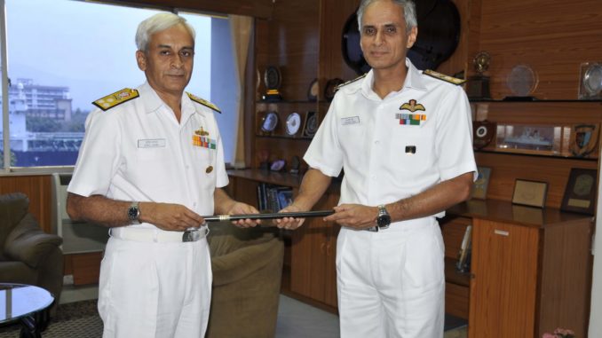 Vice_Admiral_Sunil_Lanba_takes_over_as_Chief_of_Staff_ENC_from_Rear_Admiral_Karambir_Singh Eastern Naval Command gets new Chief of Staff