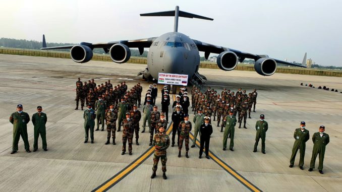 CURTAIN RAISER INDIAN ARMED FORCES CONTINGENT VICTORY DAY PARADE 2020 CURTAIN RAISER INDIAN ARMED FORCES CONTINGENT VICTORY DAY PARADE 2020