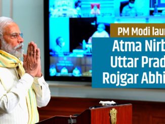 Prime Minister inaugurates 'Aatma Nirbhar Uttar Pradesh Rojgar Abhiyan'