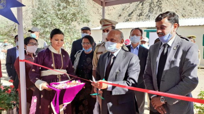 DRDO establishes COVID-19 Testing Facility at DIHAR, Leh DRDO establishes COVID-19 Testing Facility at DIHAR, Leh