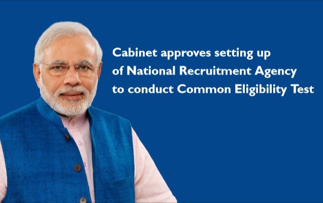 PM expresses happiness over setting up of National Recruitment Agency