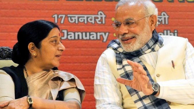 PM remembers Sushma Swaraj on her first death anniversary today PM remembers Sushma Swaraj on her first death anniversary today