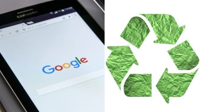 Made by Google items practice environmental safety with reused materials