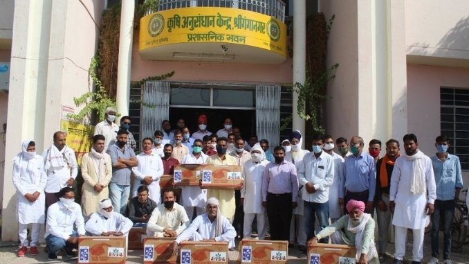 NFL alongwith CCI organizes training programme for farmers in Rajasthan