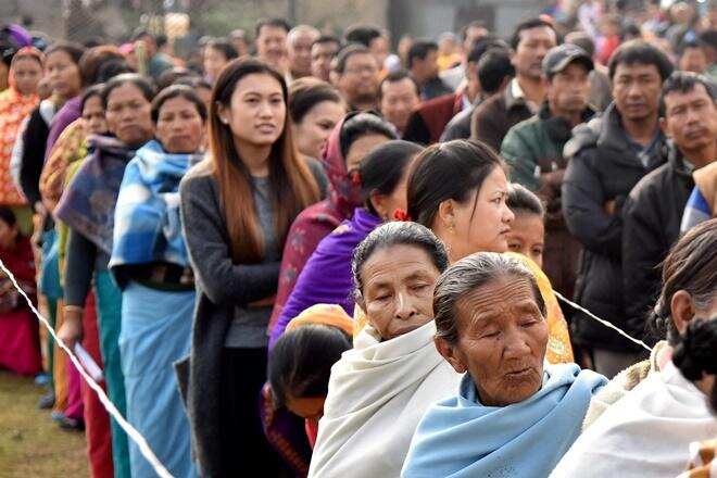 Voting underway on 4 Assembly seats in Manipur