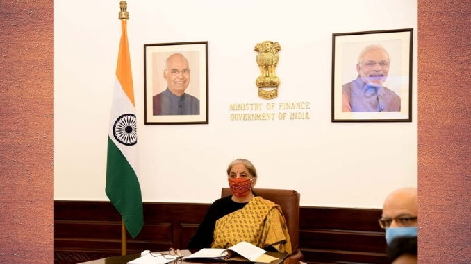 Finance Minister Smt. Nirmala Sitharaman says momentum of reforms continues during the pandemic and will continue; Economy is facing a reset exercise