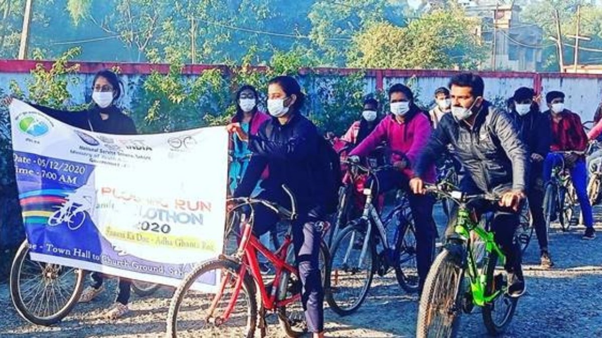 Fit India Cyclothon getting huge response, around 13 Lakh people participated in the first week of its launch-India press release