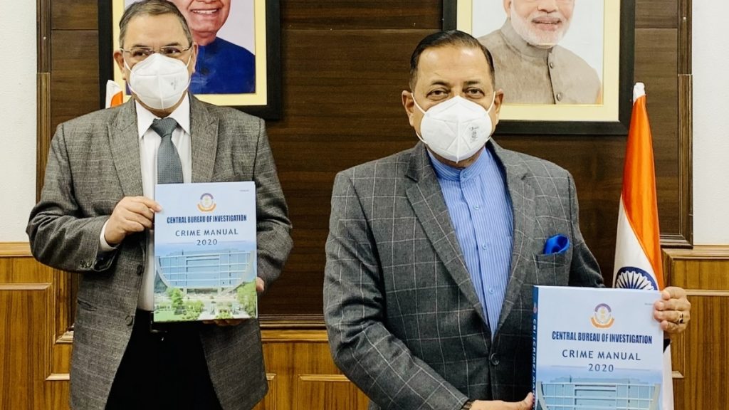 Dr. Jitendra Singh releases revised CBI Crime Manual-India press release