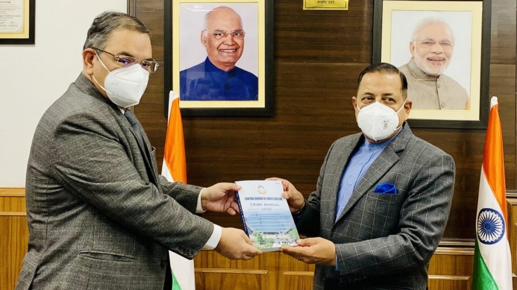 Dr. Jitendra Singh releases revised CBI Crime Manual-India press release