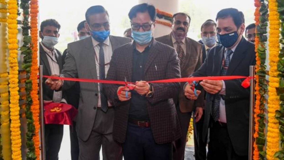 Sports Minister Shri Kiren Rijiju inaugurates 162 bed hostel at Dr.Karni Singh Shooting Range-India press release