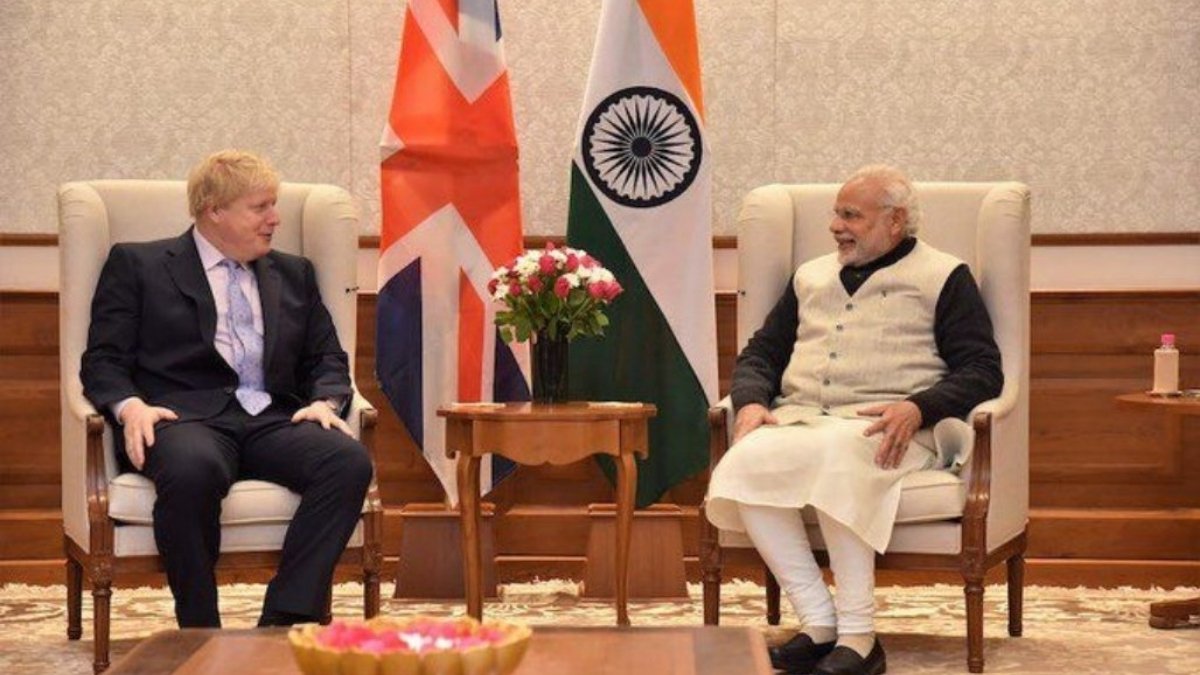 Telephone Conversation between Prime Minister Shri Narendra Modi and Prime Minister of UK The Rt Hon Boris Johnson - India press release