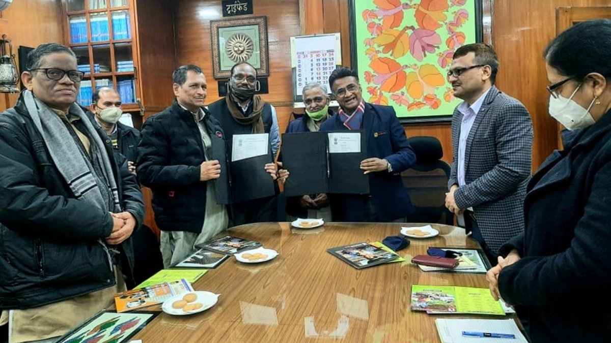 Trifed Signs MoU with Akhil Bhartiya Vanvasi Kalyan Ashram for Setting up of TRIFOOD Parks in Madhya Pradesh -India press release