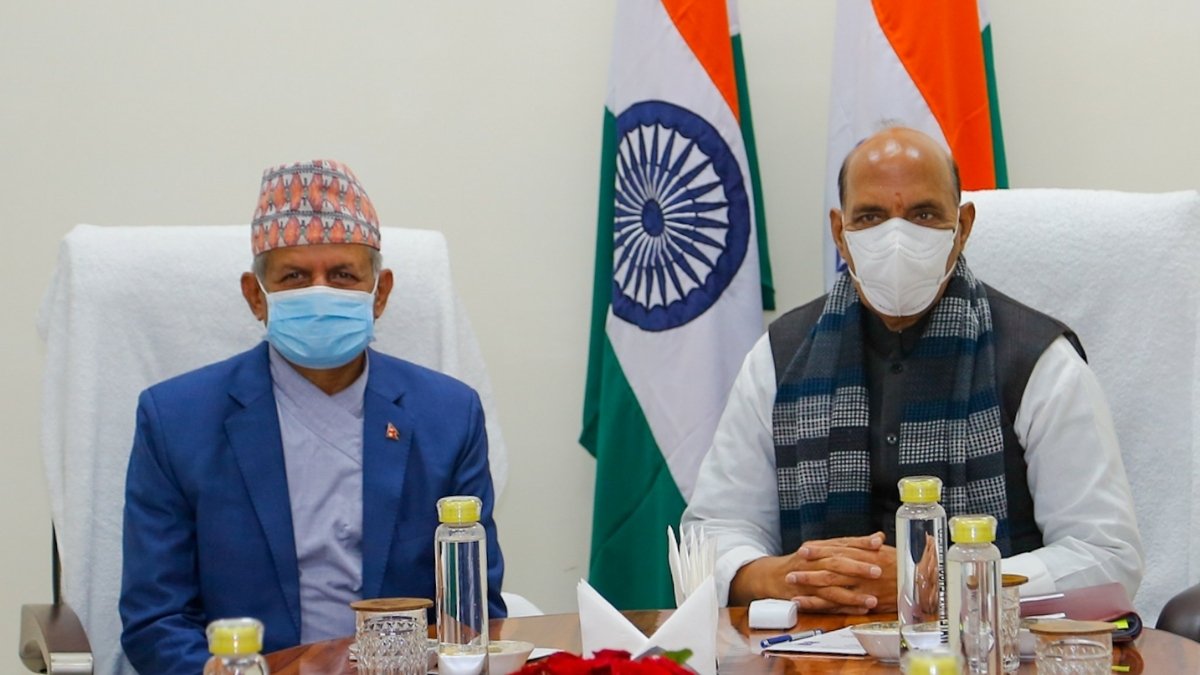 Meeting between Raksha Mantri Shri Rajnath Singh and Foreign Minister of Nepal Mr. Pradeep Kumar Gyawali - India press release