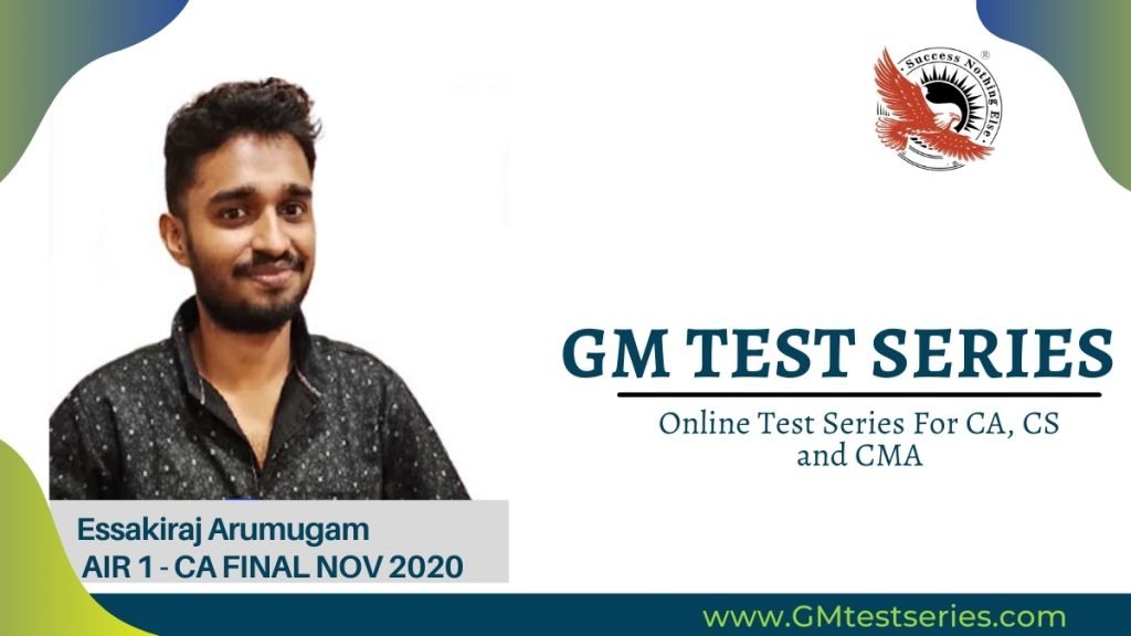 GM Test Series Providing Excellence In Professional Courses With Online Test Series