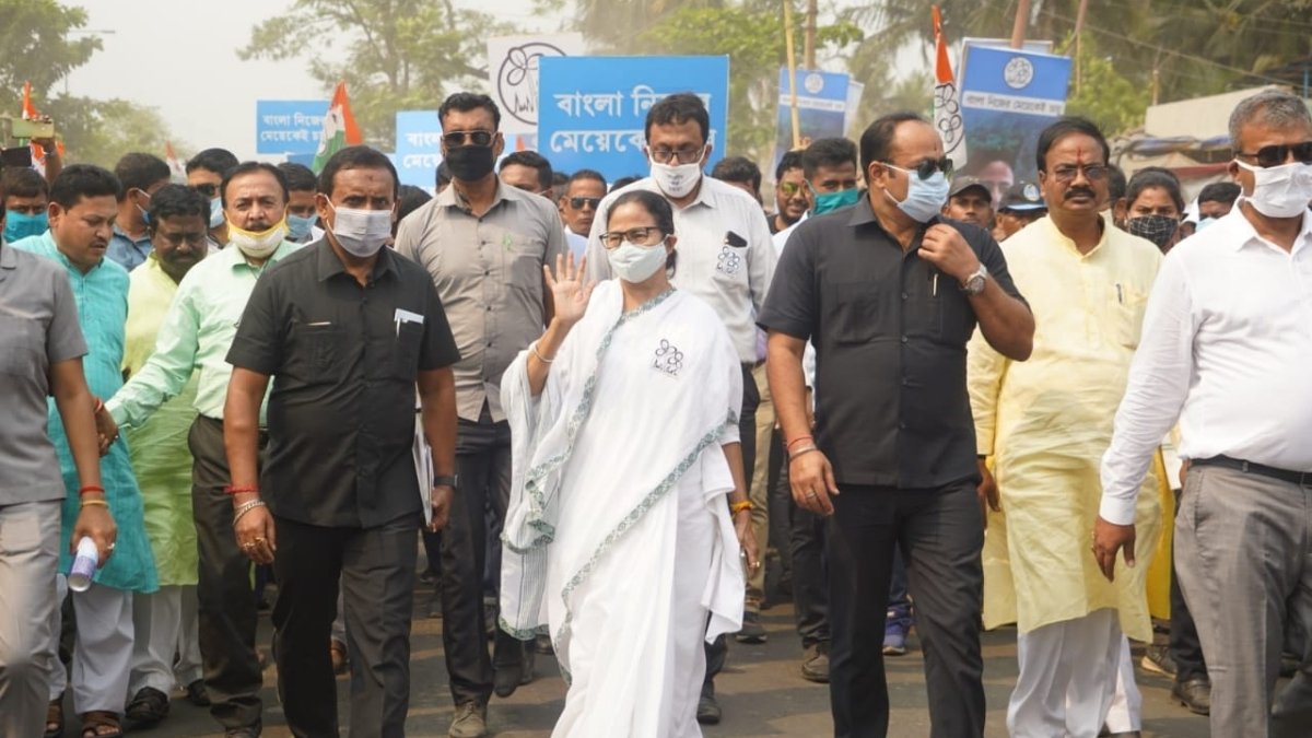 Photo of Mamata Banerjee files nomination from Nandigram