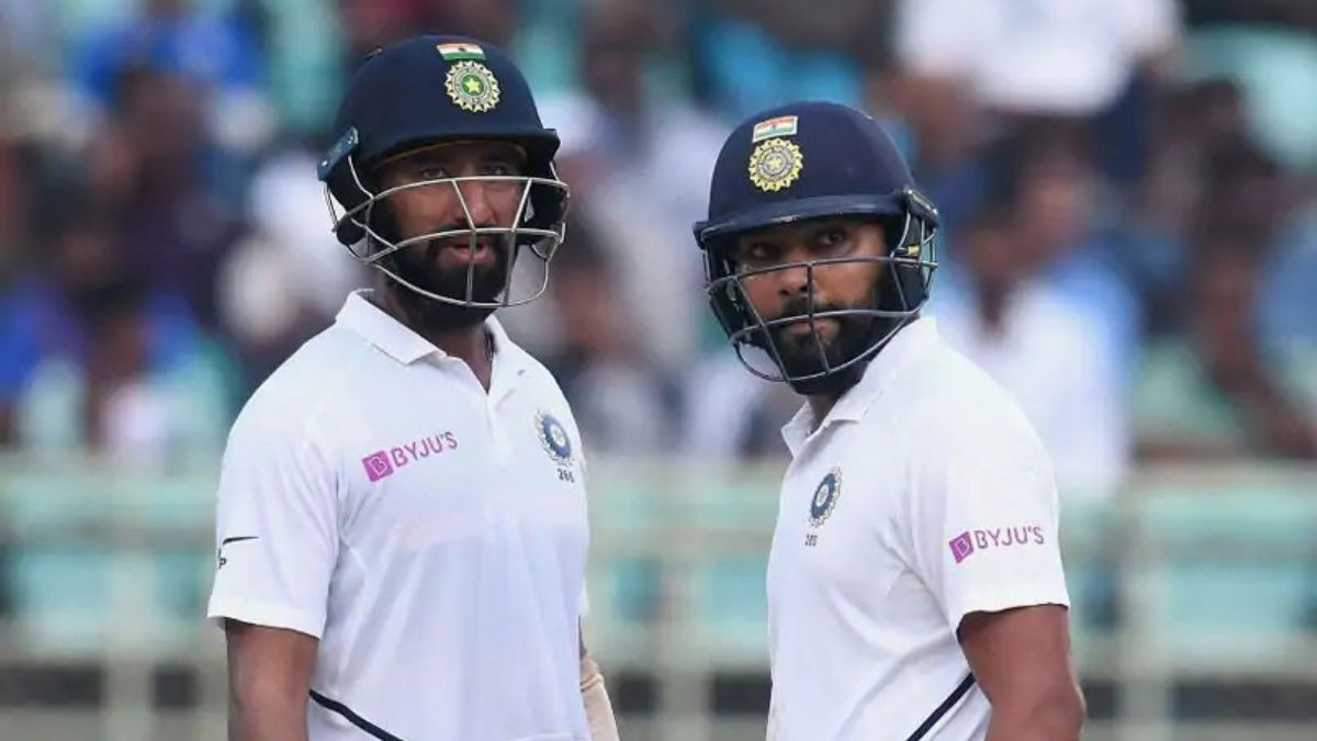 Rohit, Pujara hold fort after Axar, Ashwin show- Ind vs Eng, 4th Test - India Press Release