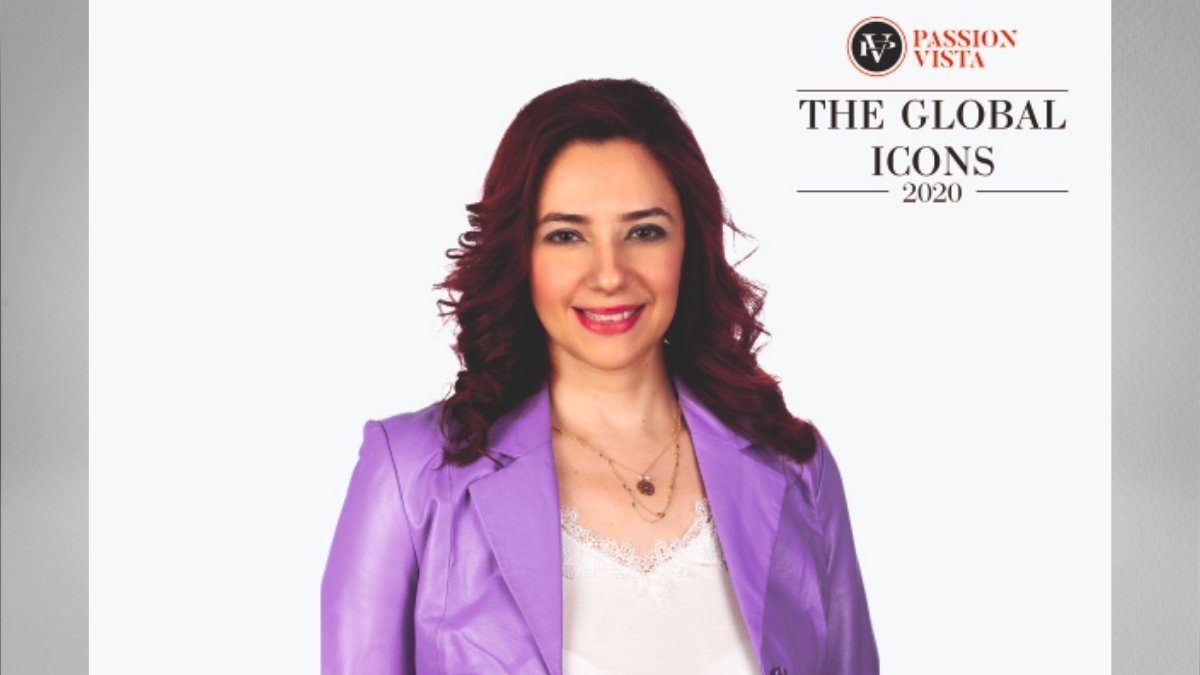 Photo of Rania Lampou excelled by being one of “The Global Icon 2020”