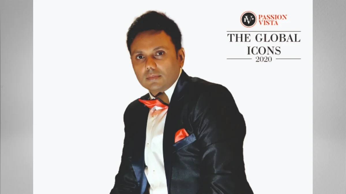 Photo of Samir Shah added one more title of “The Global Icon 2020” in his kitty