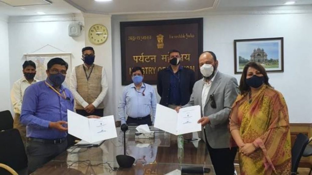 Ministry of Tourism Signs MOUs with Online Travel Companies to strengthen hospitality and tourism industry