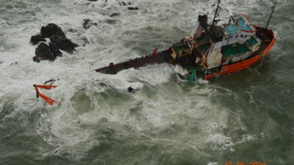 Raksha Mantri Shri Rajnath Singh lauds three Services & Indian Coast Guard for Cyclone Tauktae SAR operations