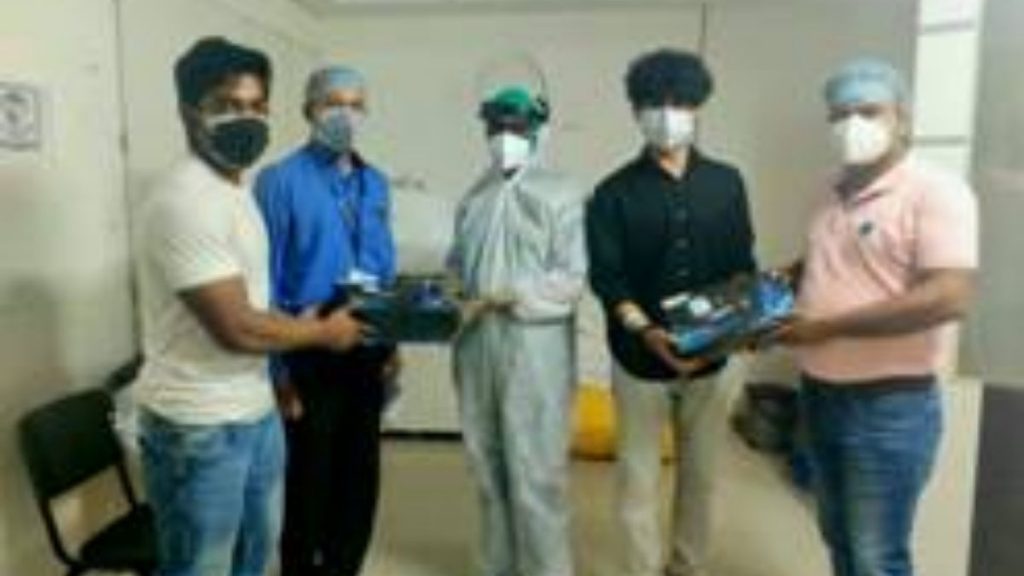 DST supported ventilation system to bring relief to health workers sweating in PPE suits for long hours