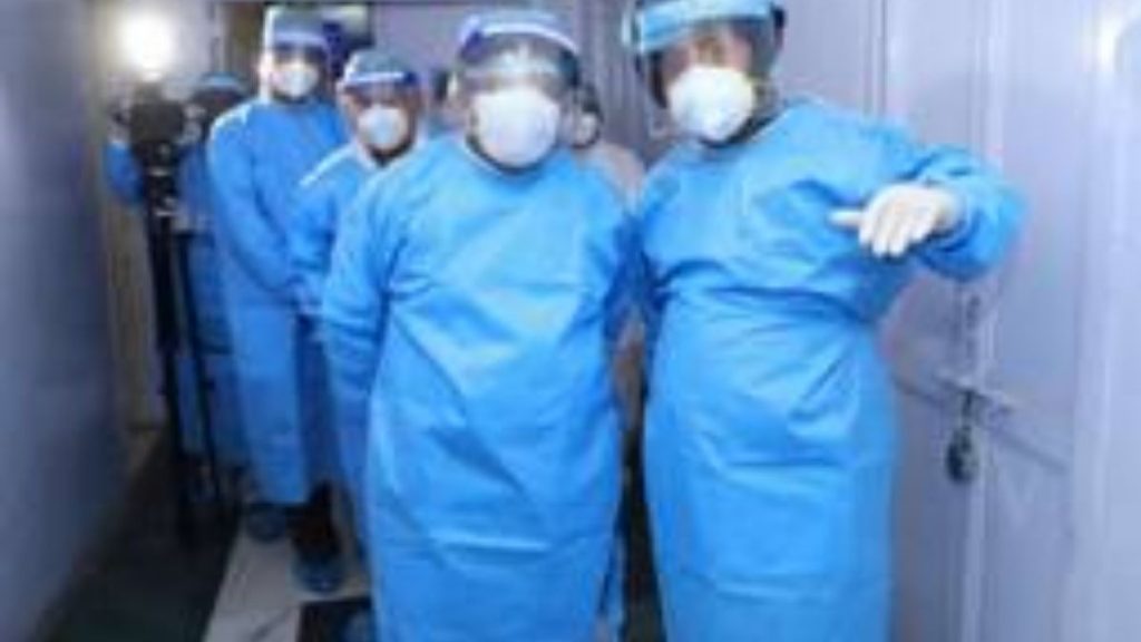 Union Health Minister Dr. Harsh Vardhan reviews COVID19 management Preparedness at Dr. RML Hospital, New Delhi