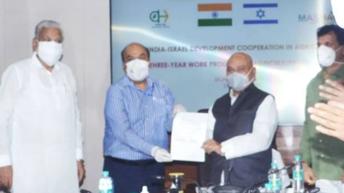 Photo of India and Israel sign a three-year work program for cooperation in Agriculture