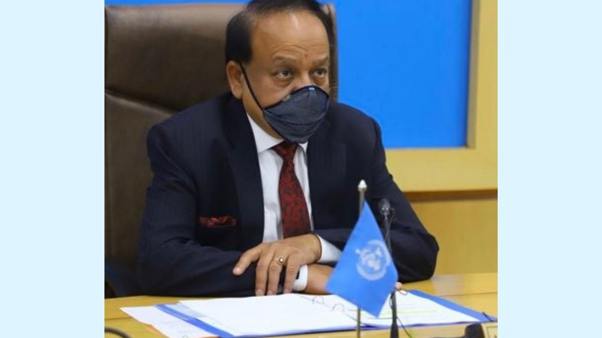 Video conferencing to review the COVID-19 situation Dr.Harsh Vardhan to interact with health ministers of UP, Andhra, MP, Gujarat to review