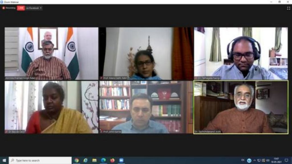 Culture Ministry Shri Prahlad Singh Patel organizes panel discussions on the occasion of International Museum Day 2021 today