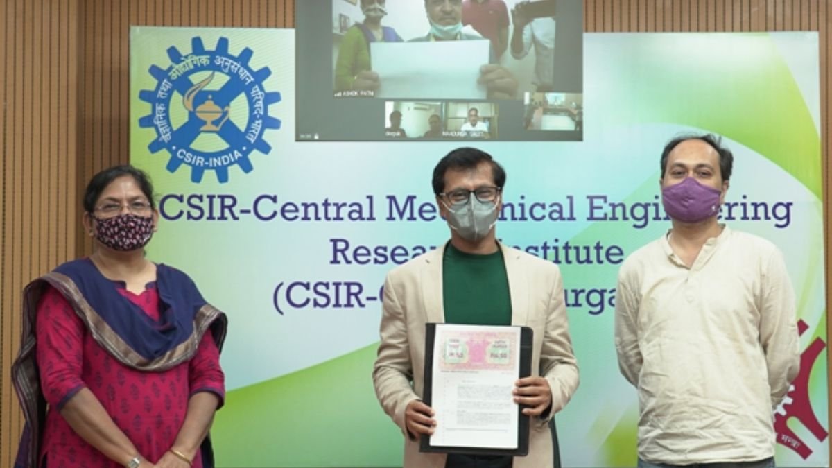 Photo of Transfer of CSIR-CMERI technologies to three MSMEs