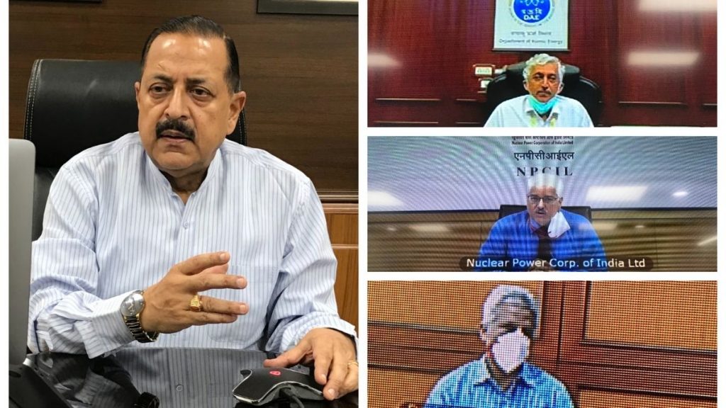 Union Minister Dr. Jitendra Singh says, Department of Atomic Energy supplementing the Country’s COVID infrastructure to fight the pandemic