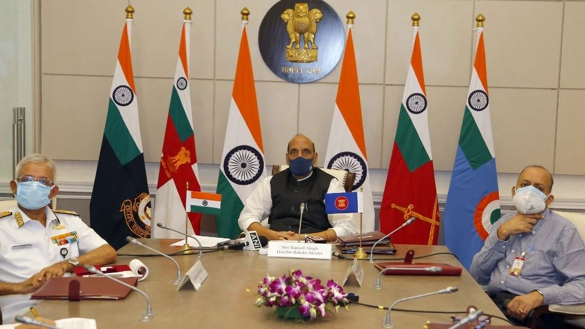 Raksha Mantri Shri Rajnath Singh calls for open and inclusive order in Indo-Pacific at the 8th ASEAN Defence Ministers Meeting Plus
