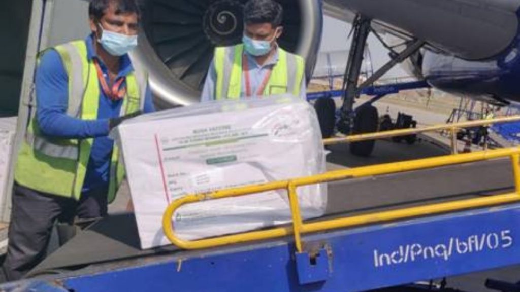 Pune Airport transports over 10 crore doses of vaccines across the country since January 2021
