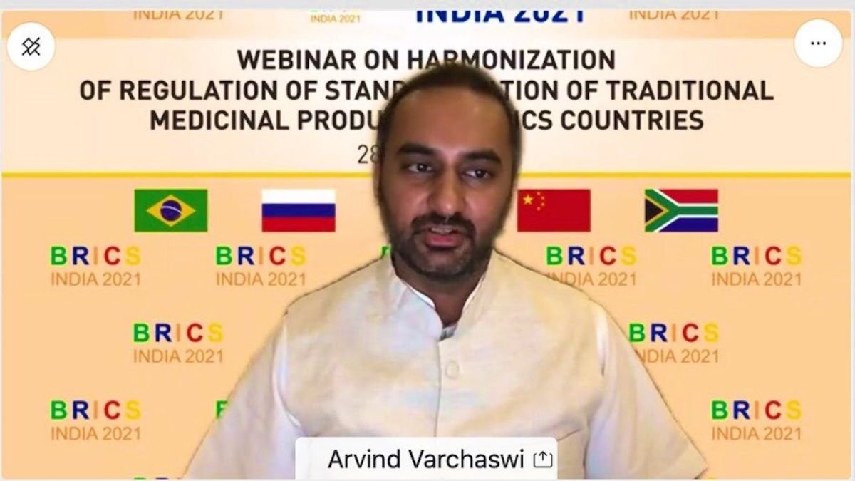 Webinar on Harmonization of Regulation of Standardization of Traditional Medicinal Products of Brics Countries