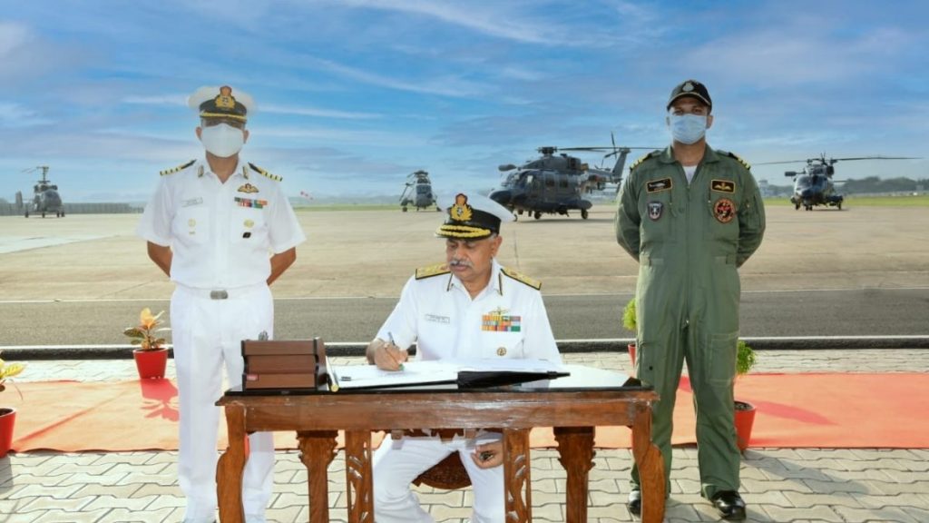 Advanced Light Helicopters Inducted at INS Dega