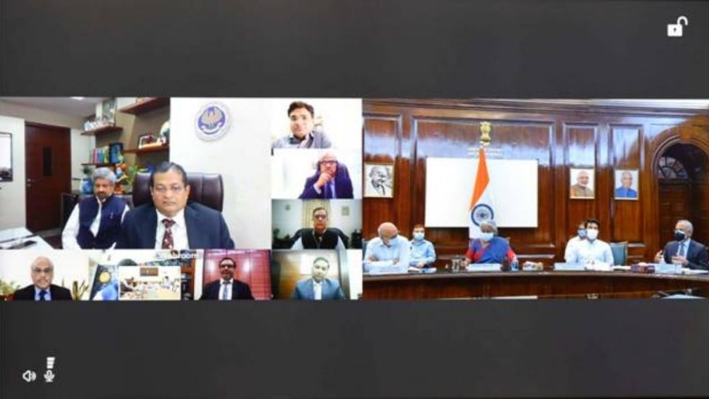 Finance Minister interaction with tax professionals, other stakeholders, and Infosys on issues in new Income Tax Portal