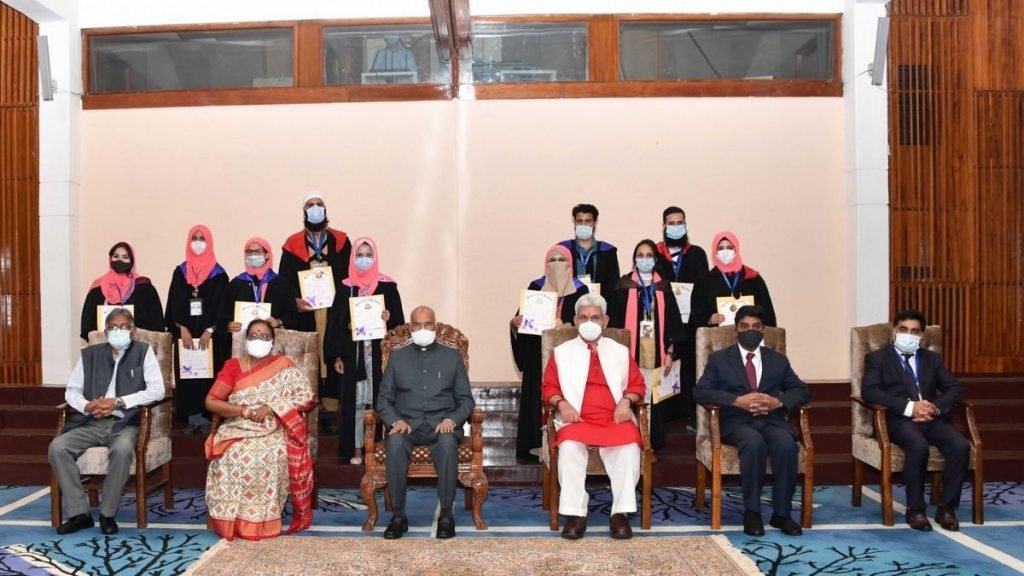 President Kovind Urges upon The Younger Generation of Kashmir to Learn from their Rich Legacy 