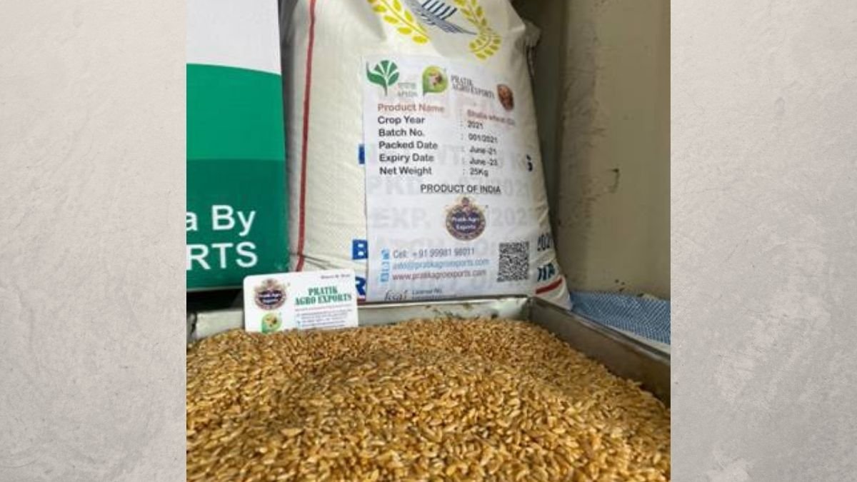Exports of Geographical Indications certified Bhalia wheat from Gujarat begins