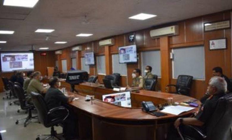 The last blast of Sela Tunnel’s escape tube was conducted by DG Border Roads through video conferencing