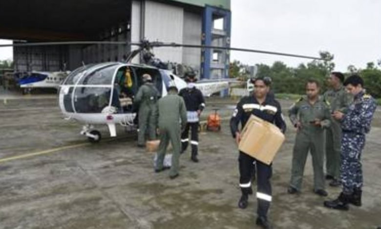 Relief & rescue efforts of Indian Coast Guard in floods-hit areas of Maharashtra, Goa & Karnataka