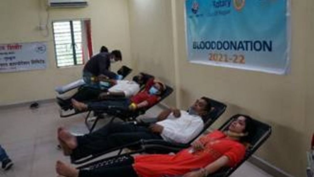 Blood Donation Camp by Mineral Exploration Corporation Ltd (MECL)