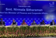 Finance Minister Smt Nirmala Sitharaman says Government committed to policy certainty, Industry should come forward and take more risks